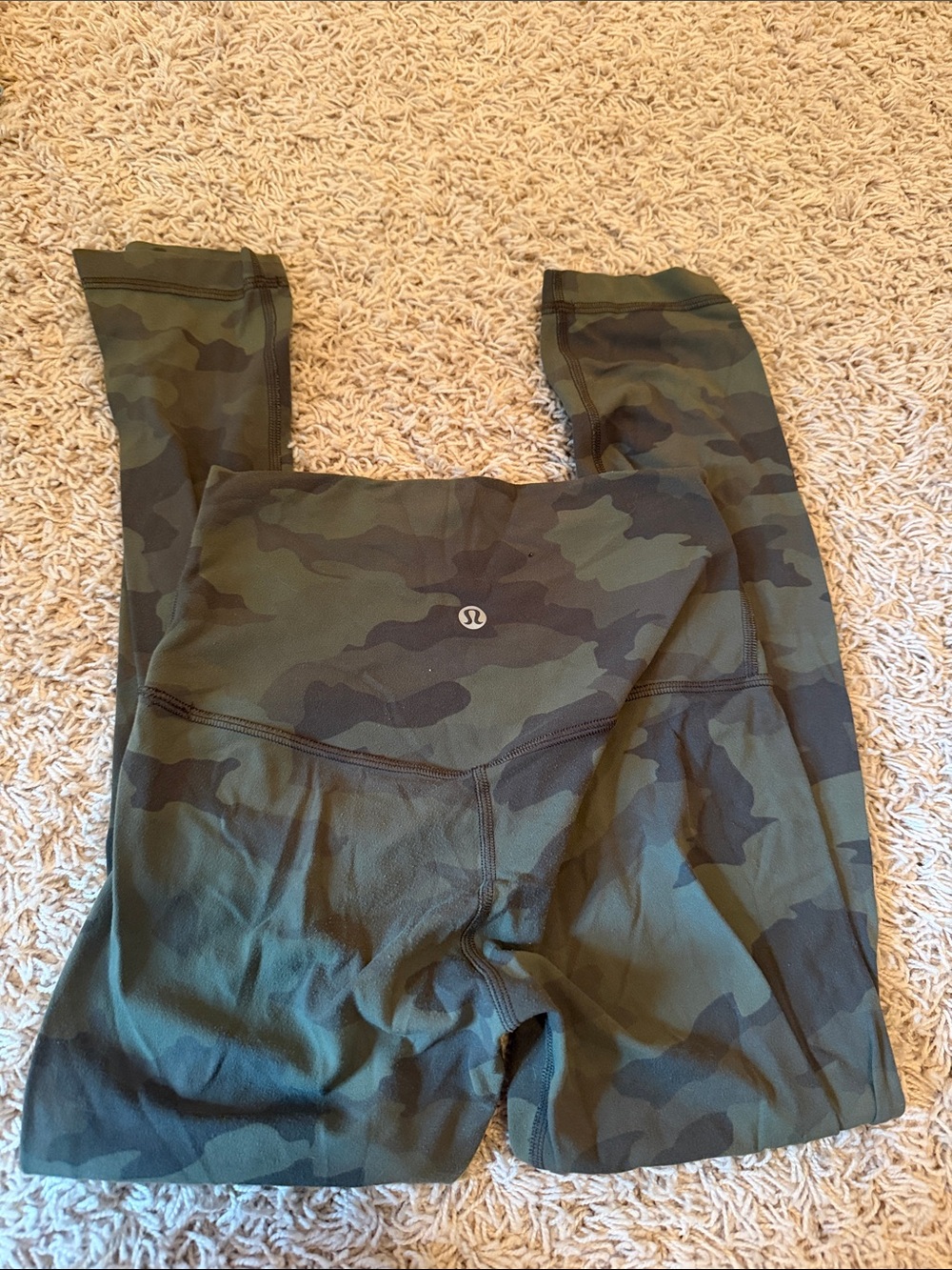 lululemon athletica Camo Performance Leggings - Green